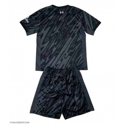 Liverpool Portiere Prima Maglia Bambino 2024-25 Manica Corta (+ Pantaloni corti)
